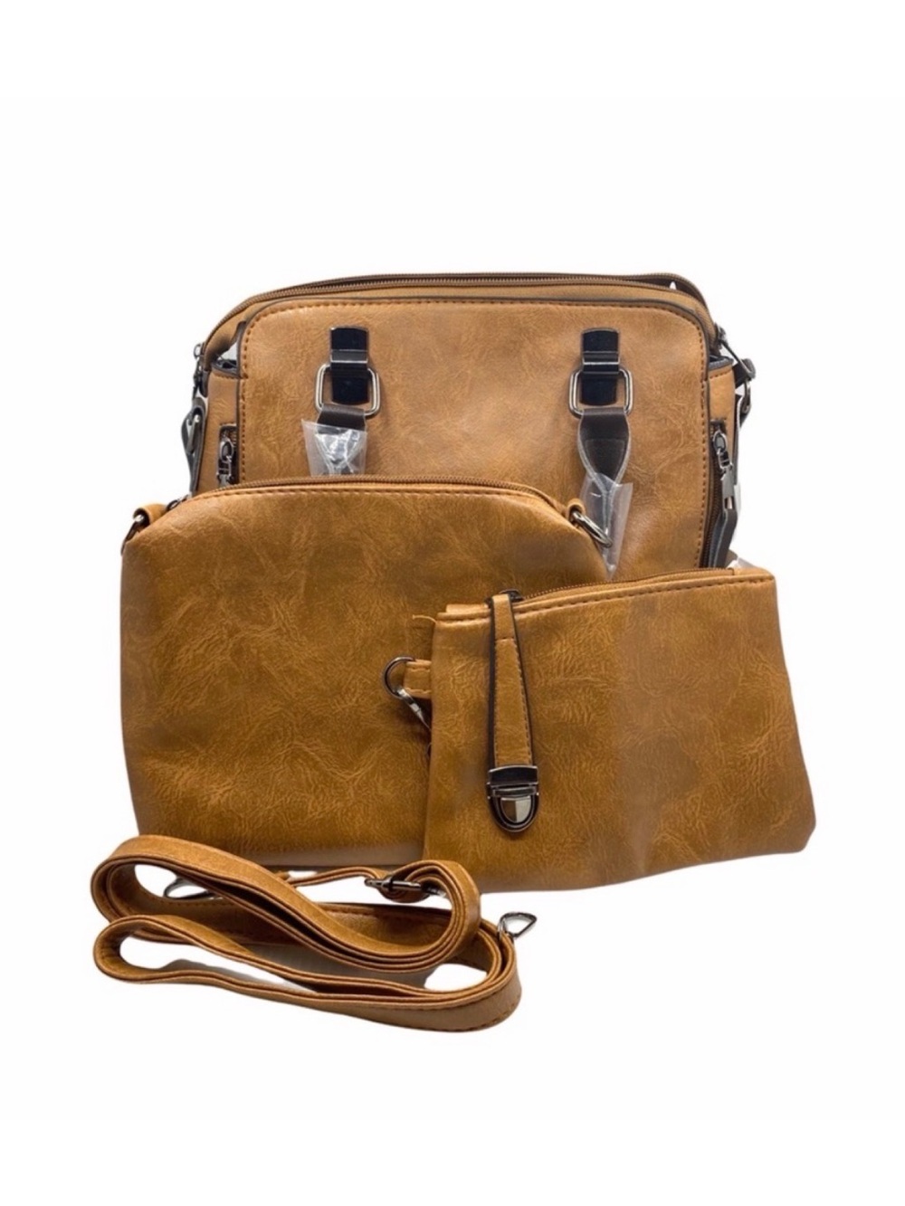 CJShoppe 3 Piece Handbag Ensemble